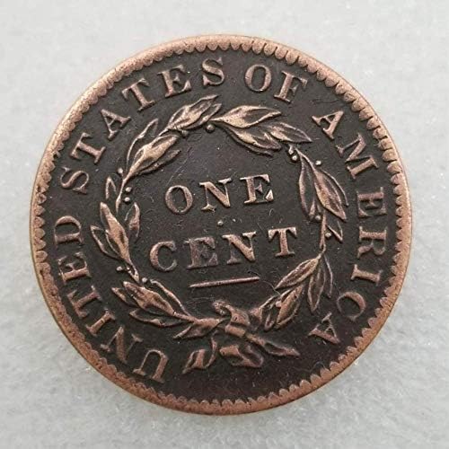 Безплатна реплика Възпоменателни монети 1820 г. Американската Айде Стара Монета, без да се прибягва един пътуващ Никел