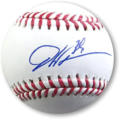 Бейзболни Топки с Автограф на Донтрелла Уилис Марлини Maya Тайгърс JSA AH04614 - Бейзболни Топки С Автографи