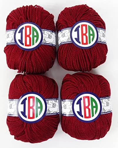 IBA Indianbeautifulart 2-слойная Вълнена прежда за плетене на една Приятна Мека и лека Тъкане на Конци за плетене на