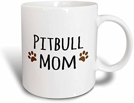 3 Чаша за майките кучета порода Питбул, 1 порция (опаковка от 1 броя), кафява