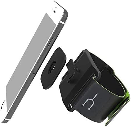 Водоустойчив колан за джогинг Navitech Black За вашия мобилен телефон е Съвместим с TracFone Blu View 2