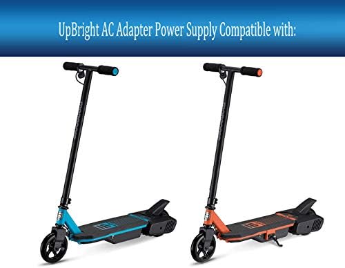 Ac/dc UpBright, Съвместим с Електрически детски скутером Mongoose React E1 E2 R6006AZ R6007AZ, Акумулаторна батерия 12v