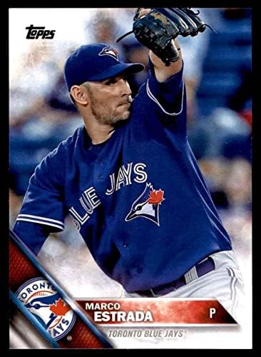 Topps 466 Марко Естрада Торонто Блу Джейс (бейзболна картичка) NM /MT Блу Джейс