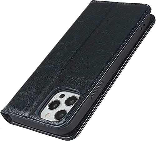 Калъф COEPMG за iPhone 11/11 Pro/11 Pro Max, една чанта-портфейл от изкуствена кожа с отделения за карти, поставка от