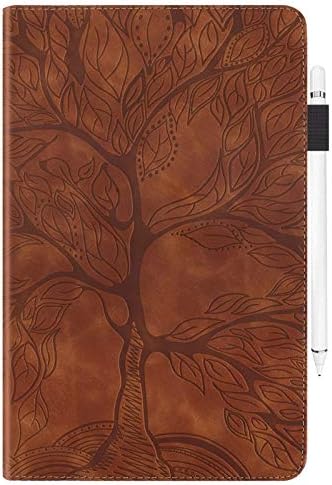 Чанта-портфейл с панти капак IVY Life Tree Kicksand за таблета на Kindle Fire HD 8 2015//2017/2018 на издаване - Кафяв