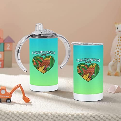 California Love Sippy Cup - Цитат Baby Sippy Cup - Печатна чаша за Sippy