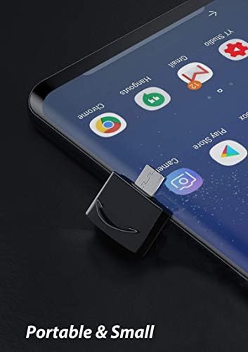 USB Адаптер C за свързване към USB конектора (2 опаковки), който е съвместим с вашето устройство Karbonn Smart Tab1 за