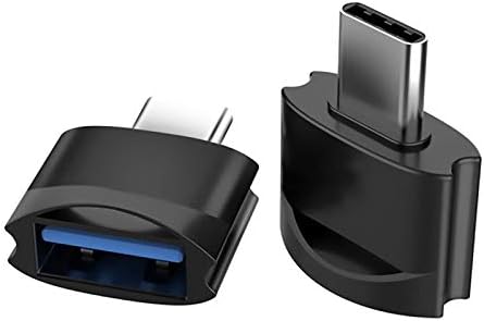Адаптер Big-e USB-C за да се свържете към конектора (2 опаковки), съвместим с Samsung Galaxy A11, A51, A71, 5G, 71 '