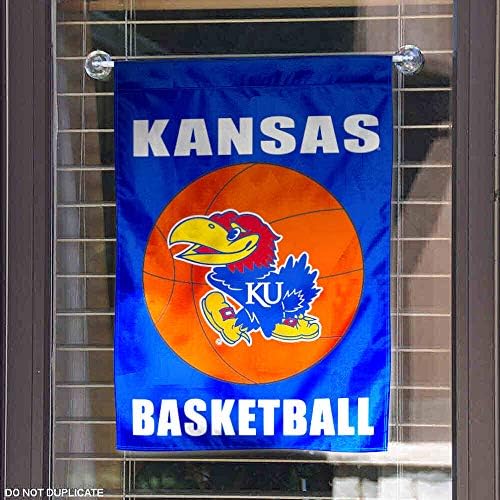 Баскетболен Градински Флаг Канзас Джейхокс