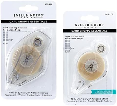 Spellbinders Card Шоп Essentials лента за многократна употреба подложка с Постоянни ивици, плюс 1 Взаимозаменяеми лента
