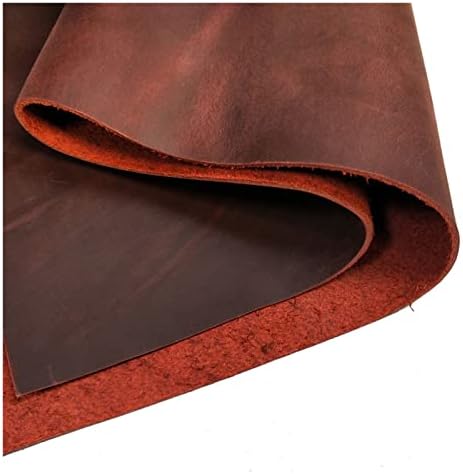 UJHESW Кожен материал Ръчно изработени кожени умения Направи си сам Може да направи раница с колан за чантата (Цвят: