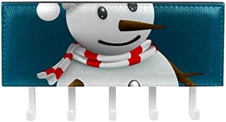Стенен Куки GUEROTKR, Висящи на Куки, Лепкава, Куки за Окачване,Весел Коледен Модел Снежен човек