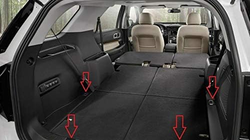 Транспортна мрежа за багажника на автомобила - Изработени от специално за Ford Explorer 2011-2019 - Органайзер от