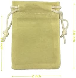 Palmhomee Опаковка от 6 кадифени мешочков с завязками, подаръчен пакет, кадифена торбичка за бижута, сватбени декорации и партита (12x16 инча, черен)